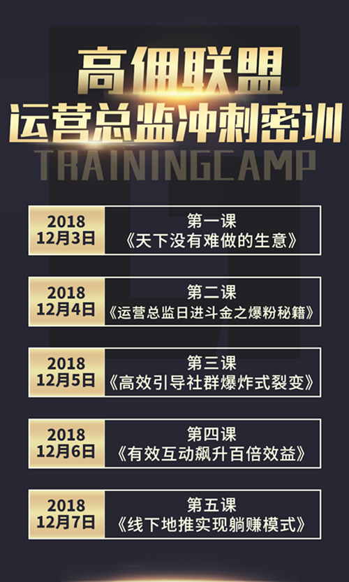 高佣联盟天下没有难做的生意(第一课)文章配图1
