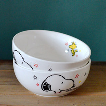Take 2 hair 4 the same Japanese cartoon childrens tableware Bowl Noodle Bowl childhood memory Rice Bowl Breakfast Bowl cereal bowl