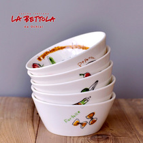 Export Japan LA BETTOLA orders Creative Ceramic Dessert Bowl Ox Bowl Baby Supplementary Bowl