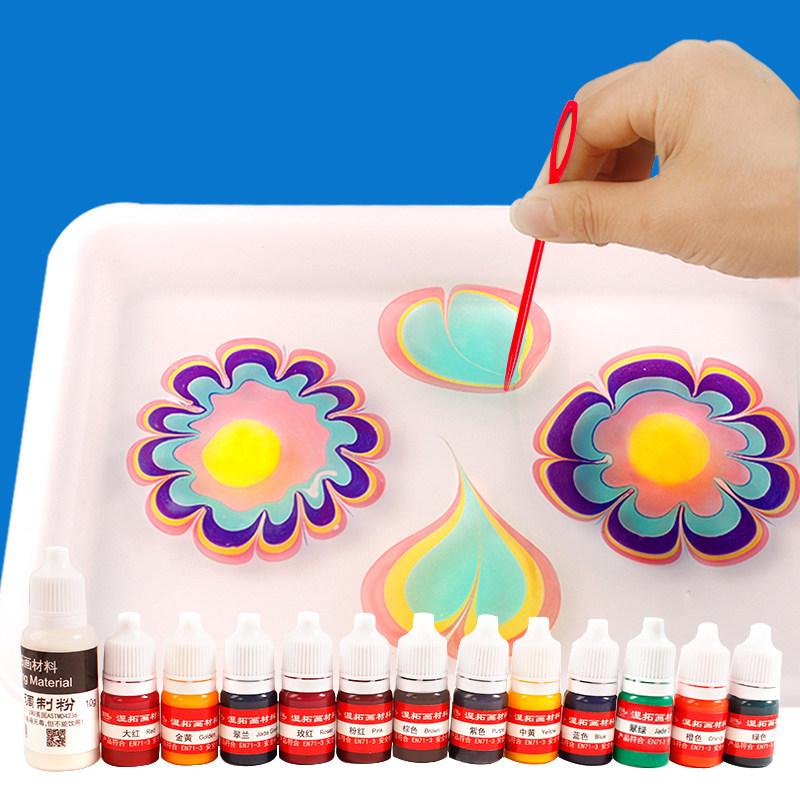 Water Tuo Painting Wet Tuo Painting Suit Tool Material Safe Drawing Graffiti Children Paint Floating Water Painting Water Shadow Painting