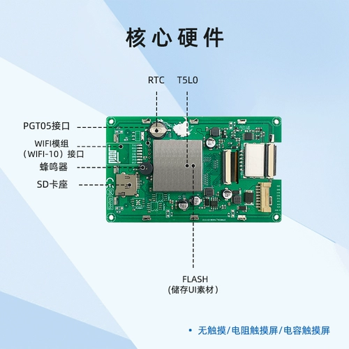 4.3 -Индустрия Diwen Technology Industry Intelligent Serial Screen Control Touch Интернет вещей DMG80480T043_01W