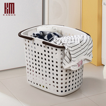 Dirty laundry basket Large household bathroom laundry basket Put dirty clothes storage basket Dirty clothes bucket storage basket Change dirty clothes basket