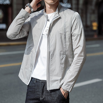 Sun protection clothing for men and women summer new ultra-thin breathable mens sun protection jacket outdoor windbreaker jacket D