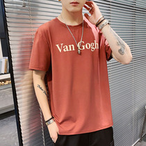 Antarctic 2022 mens short-sleeved t-shirt new tide brand summer loose clothes half-sleeved bottoming shirt t-shirt mens tide C