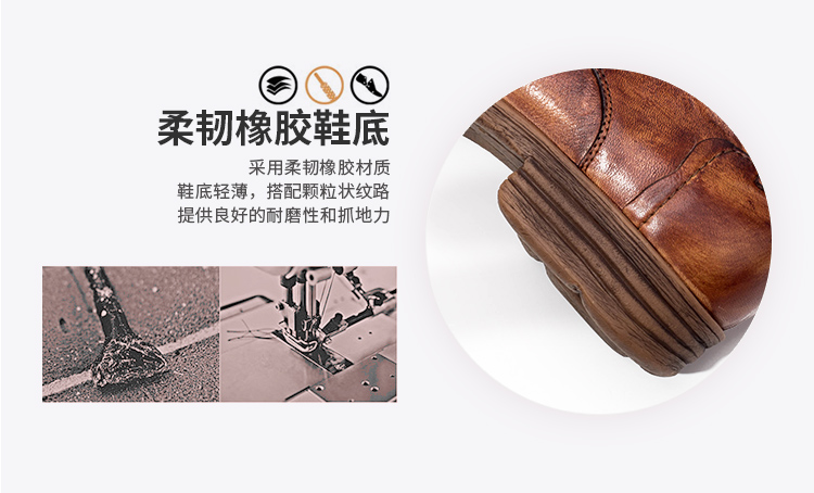 Retro cũ Anh thấp giày nam da tròn đầu dụng cụ giày thủ công Giày nam giản dị thoải mái thủy triều hoang dã - Giày thấp giày thể thao gucci