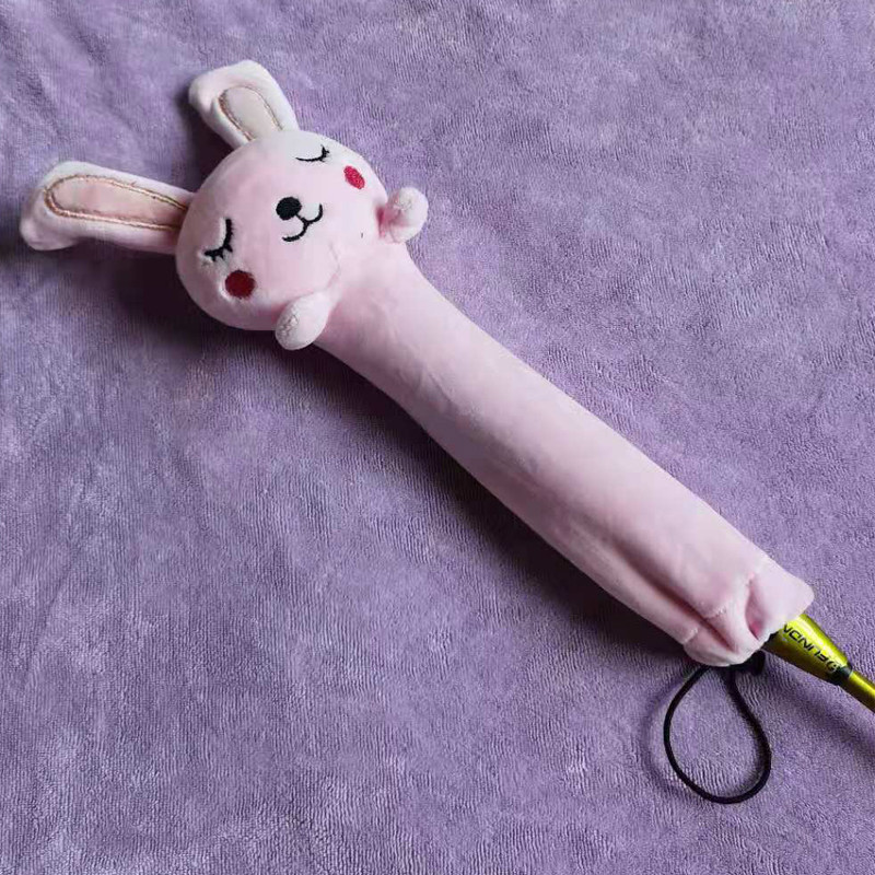 Feather Racket Handle Cover Handle Cute Paparazzi Tennis Racket Sleeve Hand Gum Suction anti-slip protective sleeves 