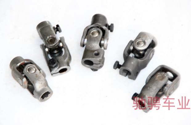 Retrofit electric quadricycle accessories Cardiner direction Machine connecting head steering wheel front turning gimbal spline seat