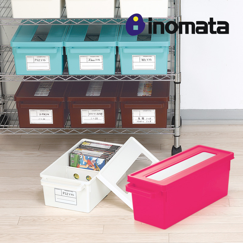 Japan imported INOMATA window CD storage box CD finishing box DVD disc storage box Disc box