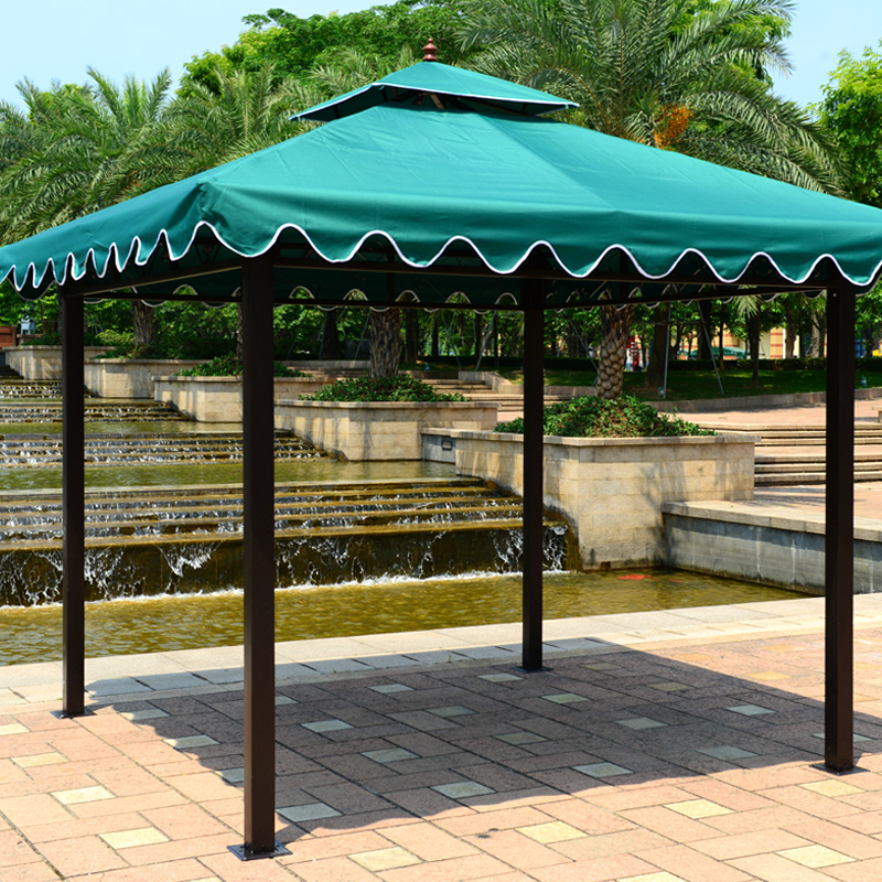 Outdoor shade rain tent garden terrace exhibits four-foot sun shed rainproof activities tent tent