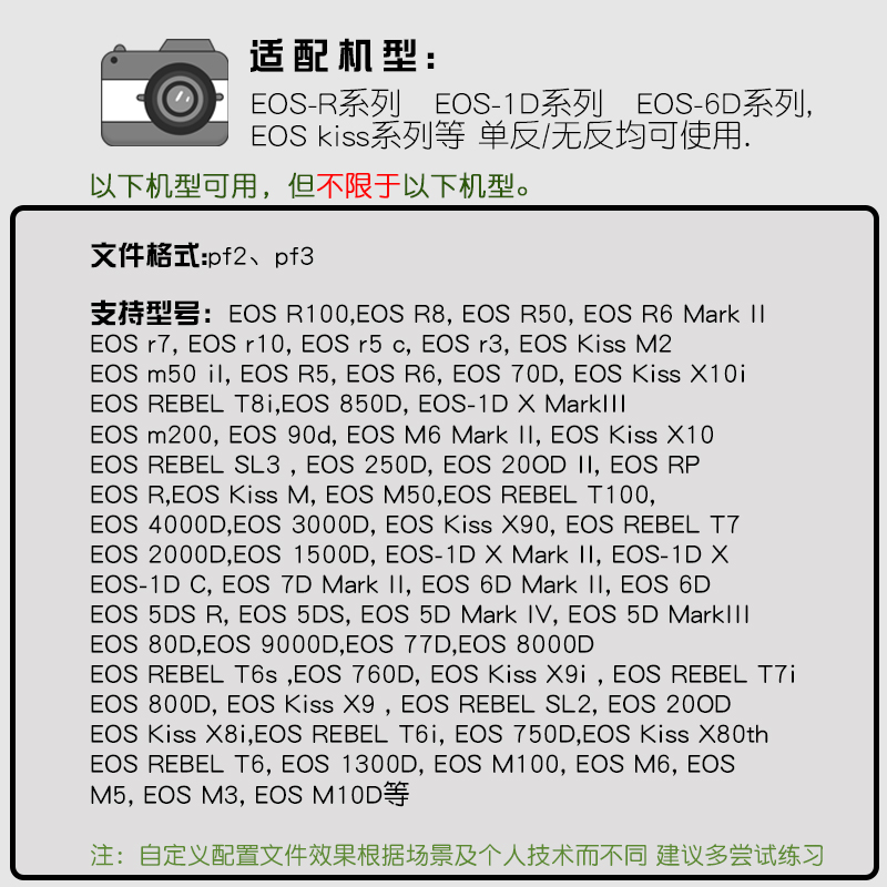 佳能相机📷️自定义滤镜与照片风格设置解析