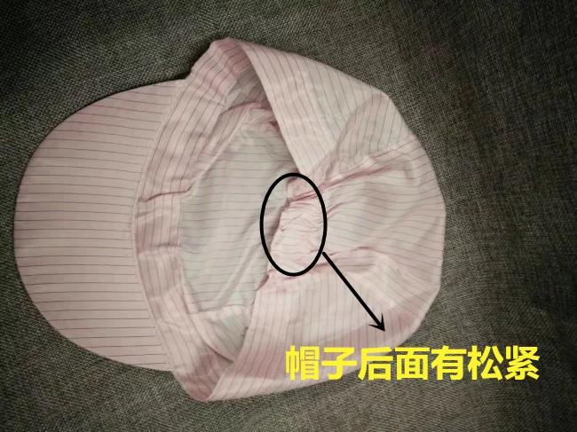 Mũ chống tĩnh điện màu trắng, mũ công nhân chống tĩnh điện, mũ nam, mũ chống bụi, mũ bảo hộ, mũ thanh lọc, mũ bảo hộ lao động mũ y tế nón trùm tóc y tế