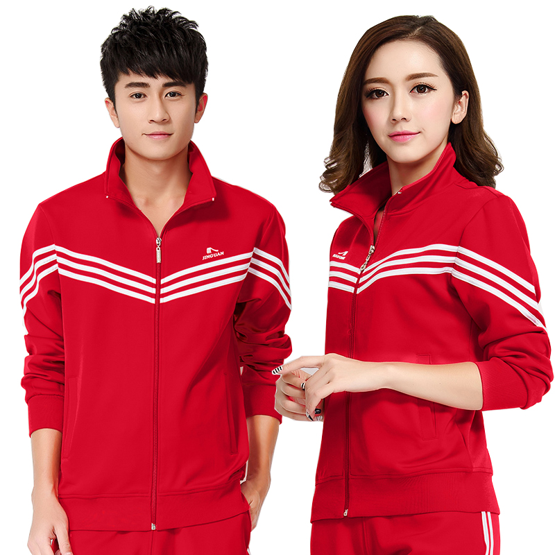Bộ đồ thể thao cho nam và nữ mùa xuân và mùa thu mới cỡ lớn giản dị áo sơ mi dài tay thể dục nhịp điệu quần áo quần áo thể thao nữ bộ quần áo adidas nữ