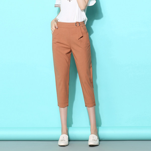 梅赛兰 18年夏季款 薄款 女式7分裤 哈伦裤 聚划算+天猫优惠券折后¥59包邮(¥69-10)4色可选