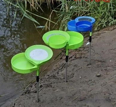 Mini strong magnetic plastic box full magnetic pull bait pot bait pocket buckle bracket bait plate set