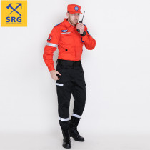 Ronson Kai Chunqiu Antistatic Orange Orange Emergency Rescue Suit Fire Service Public Good Volunteer Suit Labor Suit Labor jacket suit