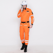 Lansenkai Zipper Mountain Rescue Service Antistatic Emergency Rescue Suit Forest Fire Service Lauche Worksuit Suit