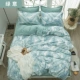 Nordic chuối đơn giản lá gia đình bốn tấm được trang bị bộ đồ giường 1.8m giường đơn ký túc xá ba mảnh phù hợp - Bộ đồ giường bốn mảnh