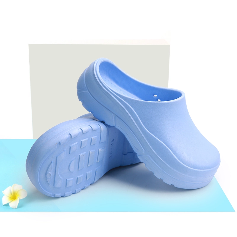 Non-hole surgical shoes, toe-toe shoes, medical EVA slippers, doctor shoes, clean room shoes, food shoes, waterproof clearance 119