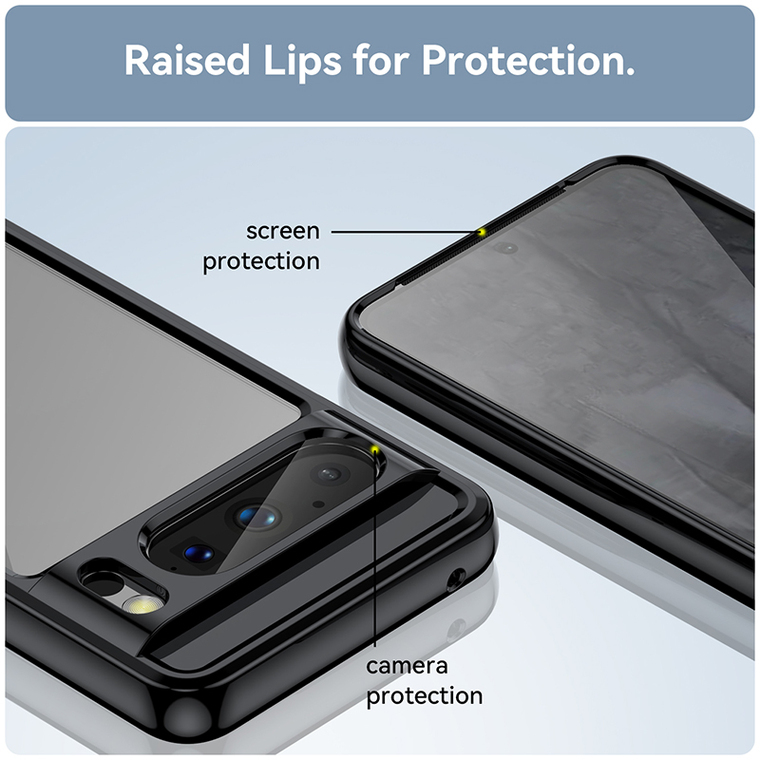 Tough Shockproof Transparent Clear 8, 8 Pro Google Pixel Phone Case