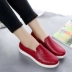 Giày đi mưa Hàn Quốc thời trang nữ trưởng thành nông miệng thấp giúp đôi ống ngắn trượt nước giày nhà bếp làm việc giày cao su giày nữ giầy đi mưa Rainshoes