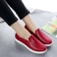 Giày đi mưa Hàn Quốc thời trang nữ trưởng thành nông miệng thấp giúp đôi ống ngắn trượt nước giày nhà bếp làm việc giày cao su giày nữ