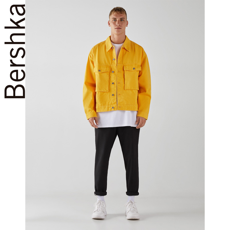 Blouson homme BERSHKA manches longues - Ref 3117371 Image 1