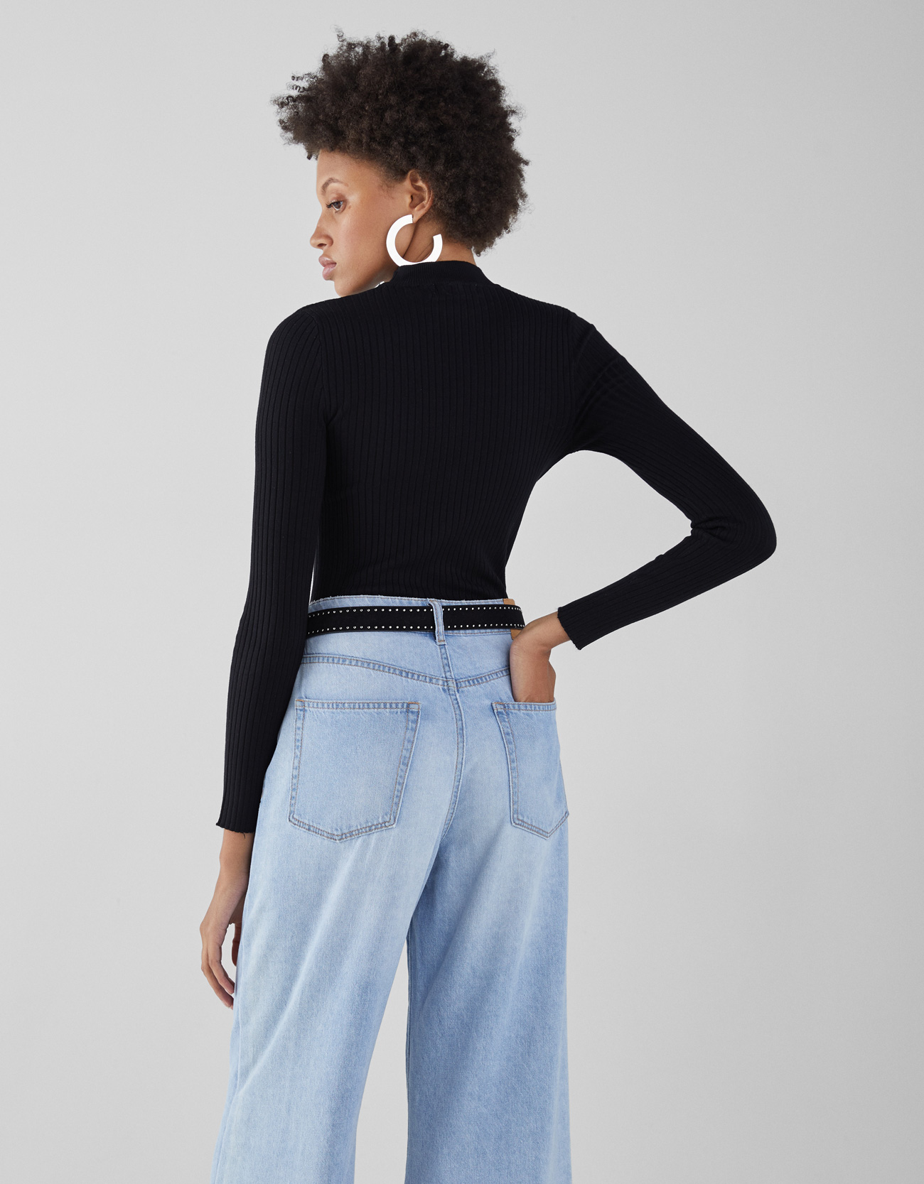 Cardigan BERSHKA en Adhesif - Ref 3231215 Image 25