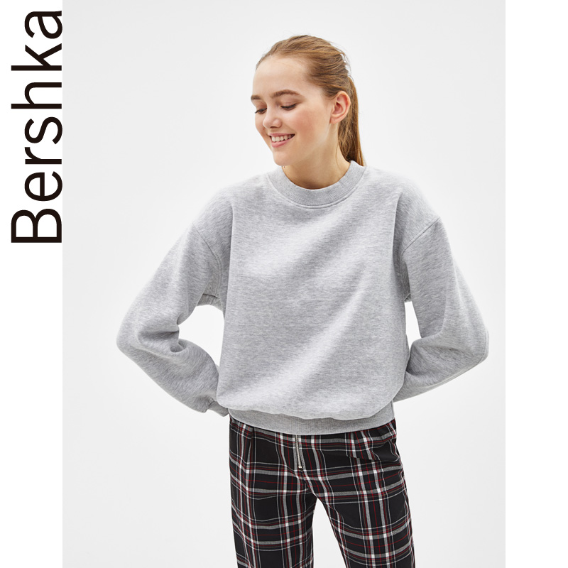 Sweatshirt femme BERSHKA - Ref 3217634 Image 13