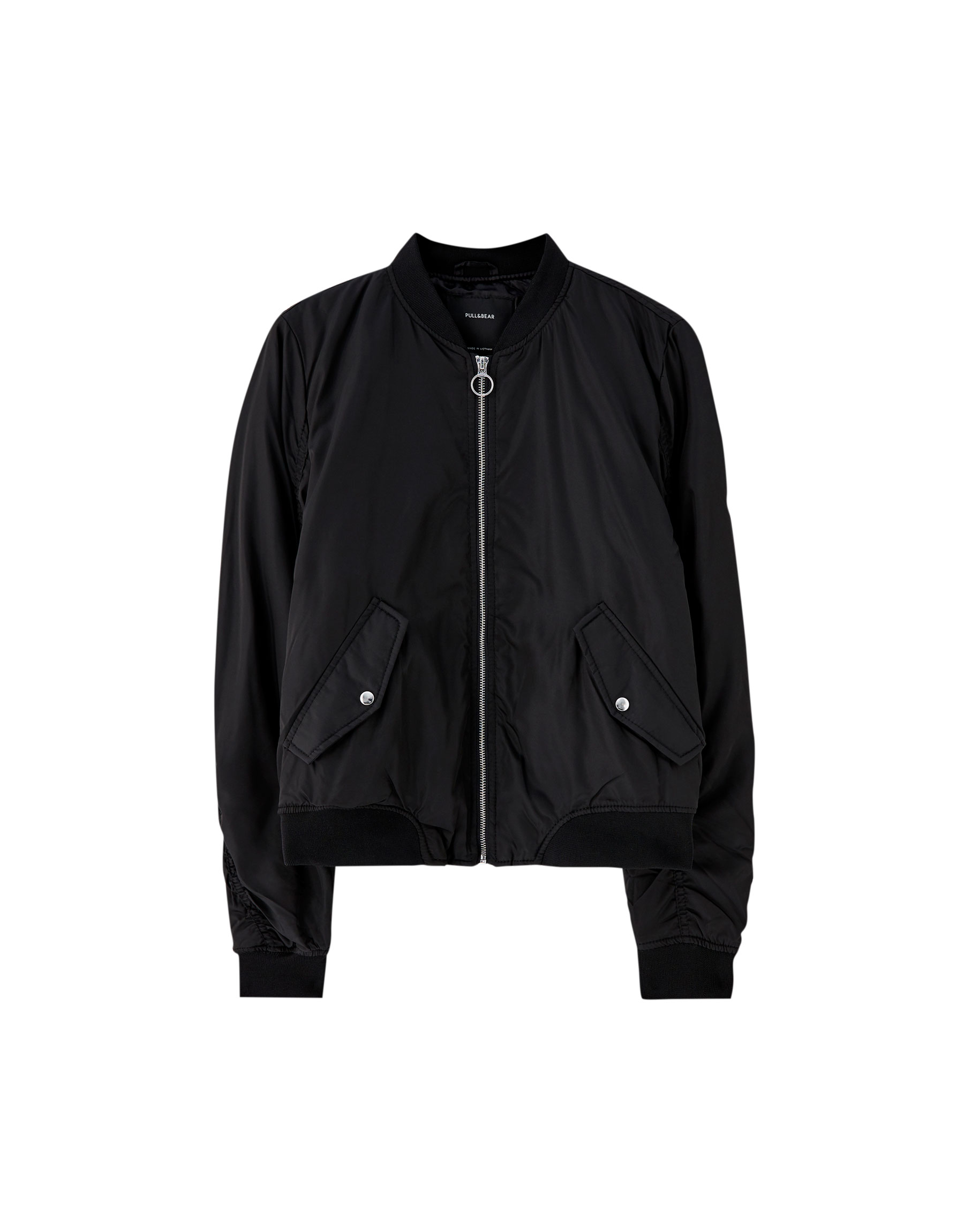 Áo khoác nữ pullAndBear mùa thu 2018 mới ngắn 09712311 shop quần áo nữ