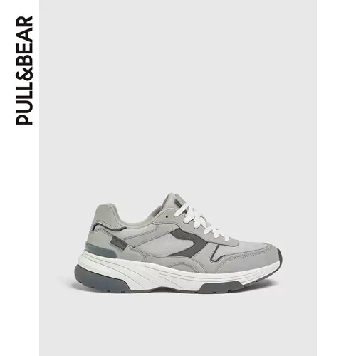 Pull & Bear Switching Sports Shouse Женская новая отдыха Soles 4cm 11900840004
