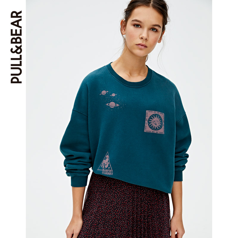 PULL&BEAR 2019¿Ůײɫӡɫ˶ 05596317