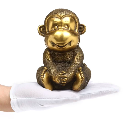 吉善堂 Медная четыре обезьяна показ Sanfu Monkey Creative Monkey Year Gifts Двенадцать Zodiac Monkey 0066