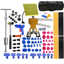 Car sheet-free metal depression repair tool body pit bump and bump strong traceless pull repair artifact set