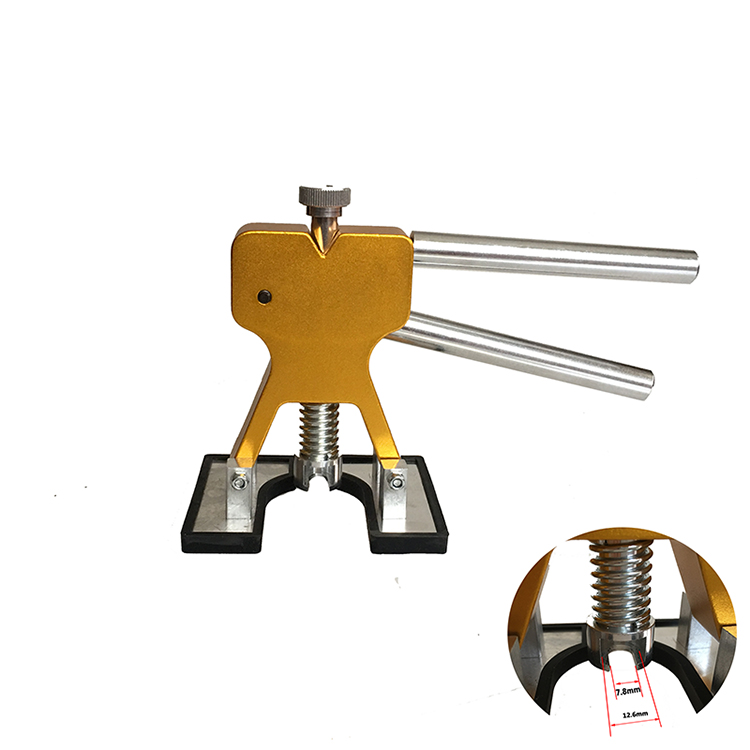 Automotive Recessed Repair Tool Sheet Metal Free Spray Paint Gold Suction Puller