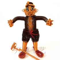 (Small Pig Bajie) Aluminum Wire Aluminum Wire Crafts Handmade Model New Strange Creative Handmade Gifts Journey to the West