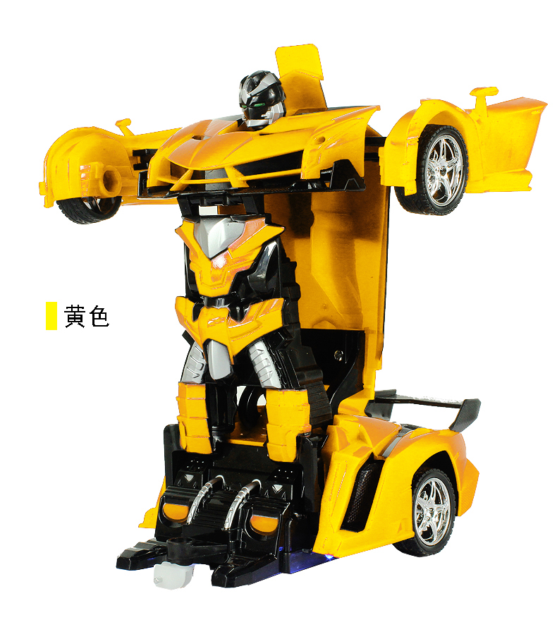 Điều khiển từ xa biến dạng xe sạc điều khiển từ xa xe biến đổi robot điện điều khiển từ xa xe cảnh sát xe trẻ em đồ chơi xe hơi ô tô đồ chơi trẻ em