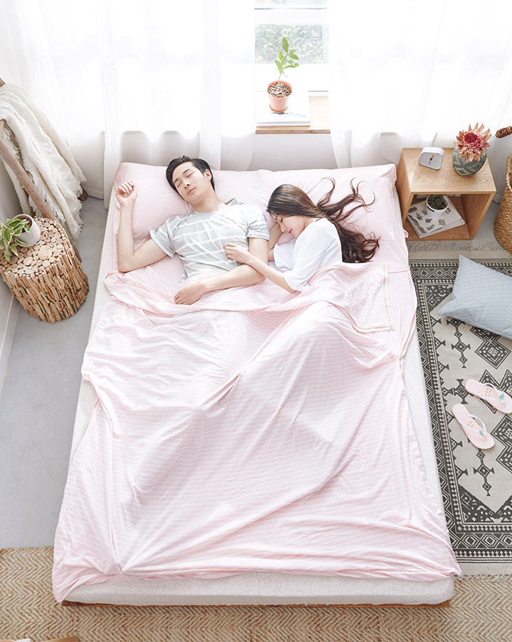 Scorpio cotton cotton tốt du lịch túi ngủ Nhật Bản knit cotton khách sạn xách tay bẩn sheets người đôi