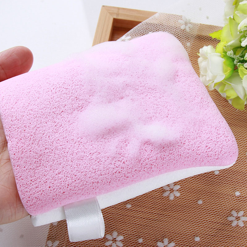 2 Loaded Glove Type Wash-Face Bashing Face Bashing Foam Wash Face Sponge Soft Foam Rich Fine