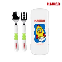 Spoon Fork+Box (зеленый)