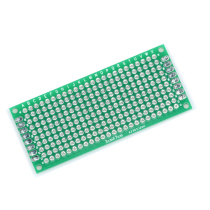 3 * 7CM sided spray tin glass fiber green oil universal plate tinned hole plate Wanted with plate PCB experimental plate thickness 1 6mm