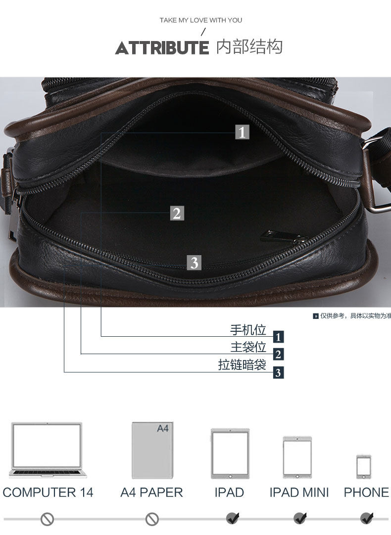 Sac pour homme - Ref 50012 Image 21