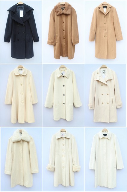 Vintage original cashmere top quality ສີຂາວທີ່ແທ້ຈິງ wool rabbit velvet ຄຸນນະພາບຍີ່ປຸ່ນຂອງແມ່ຍິງເປືອກຫຸ້ມນອກ woolen jacket