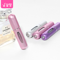 Dispenser artifact perfume bottle portable portable bottom filling small sample empty bottle glass spray bottle tool