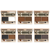 Special two-color eyebrow powder plate combination set bottom eye shadow nose shadow female portable beginner makeup artist makeup tool