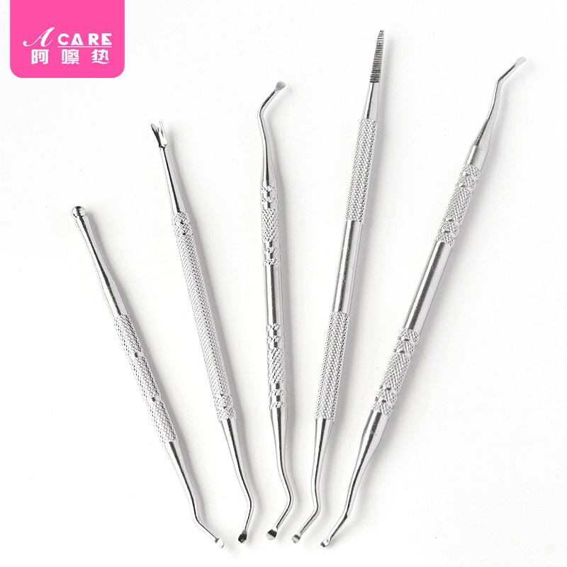 Acare stainless steel tear curling machine tear spoon armor clearing foreign body warp tool portable