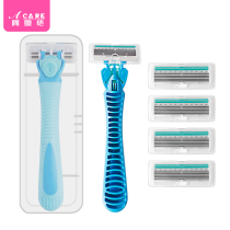 Shaving knife Female private parts shaving armpit pubic hair off armpit hair knife Leg hair trimmer manual comfortable household portable