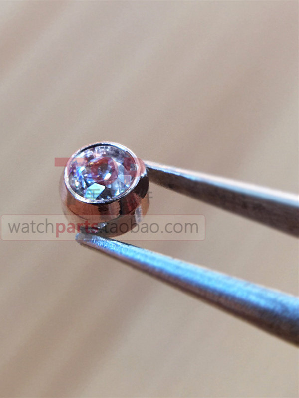 Watch Dial with Sliding Diamonds, Movable Decorative Diamonds Suitable for Chopard Happy Diamonds Watch