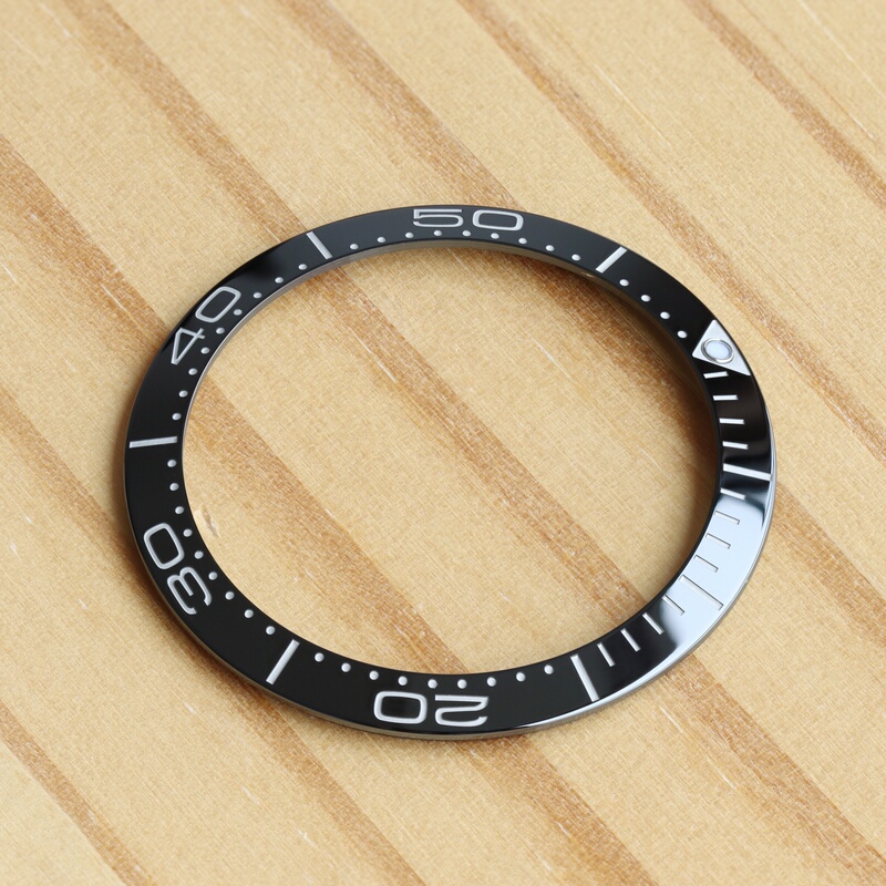 Topwatchparts Ceramic Watch Bezel Suitable for Omega Seamaster 300m Diving Watch 41mm Topwatchparts Ceramic Watch Bezel Suitable for Omega Seamaster 300m Diving Watch 41mm