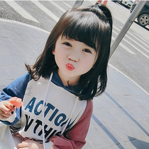 One knife Qi banghai child wig girl wig shape child girl baby female baby hair girl princess baby wig