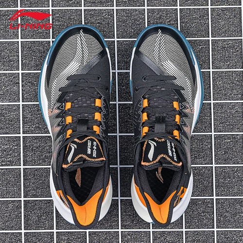 Li Ning, баскетбольная обувь, мужская демисезонная высокая амортизирующая спортивная обувь